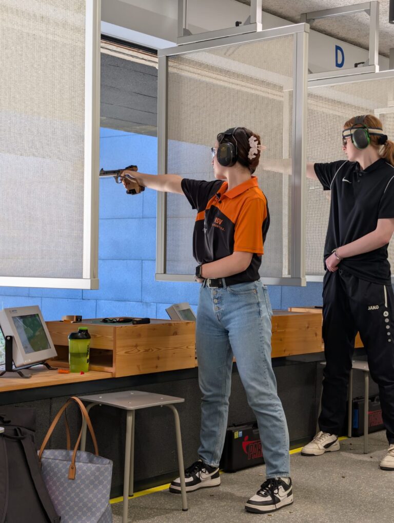 Linda Kriedel hochkonzentriert im Wettkampf